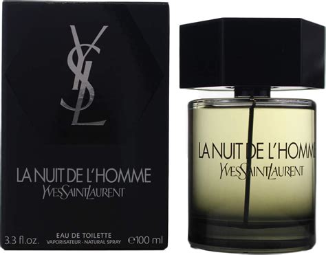 ysl la nuit de l'homme eau de toilette 100ml|ysl l'homme collection.